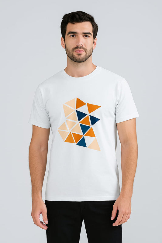 Title:
Geometric Pulse Tee